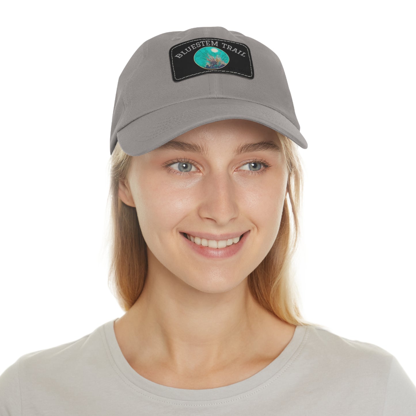 Stylish Dad Hat with Leather Patch, Casual Cap for Outdoor Adventures, Gift for Fathers and Friends, Everyday Wear, Summer Essential