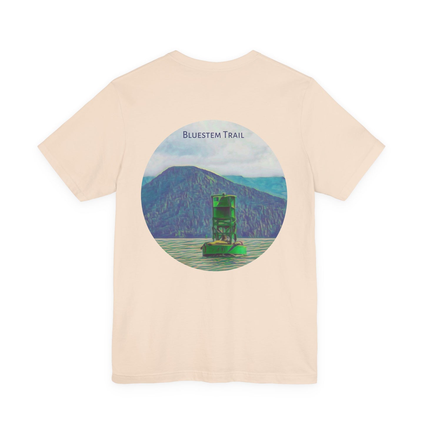 Bluestem Trail Short Sleeve Tee - Relaxed Vibe, Perfect for Outdoor Lovers, Nature Enthusiasts, Hiking, Travel, Gift Idea