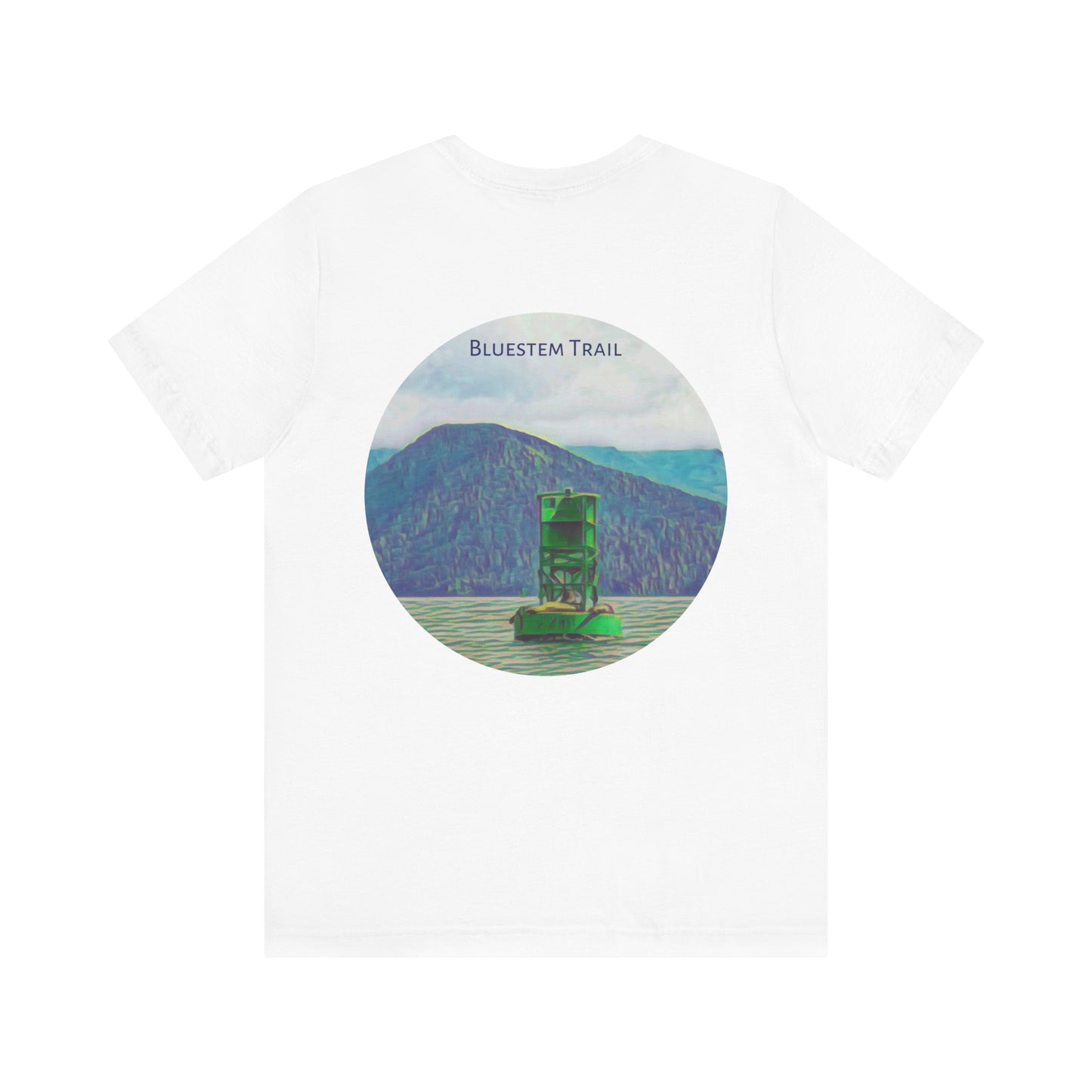 Bluestem Trail Short Sleeve Tee - Relaxed Vibe, Perfect for Outdoor Lovers, Nature Enthusiasts, Hiking, Travel, Gift Idea
