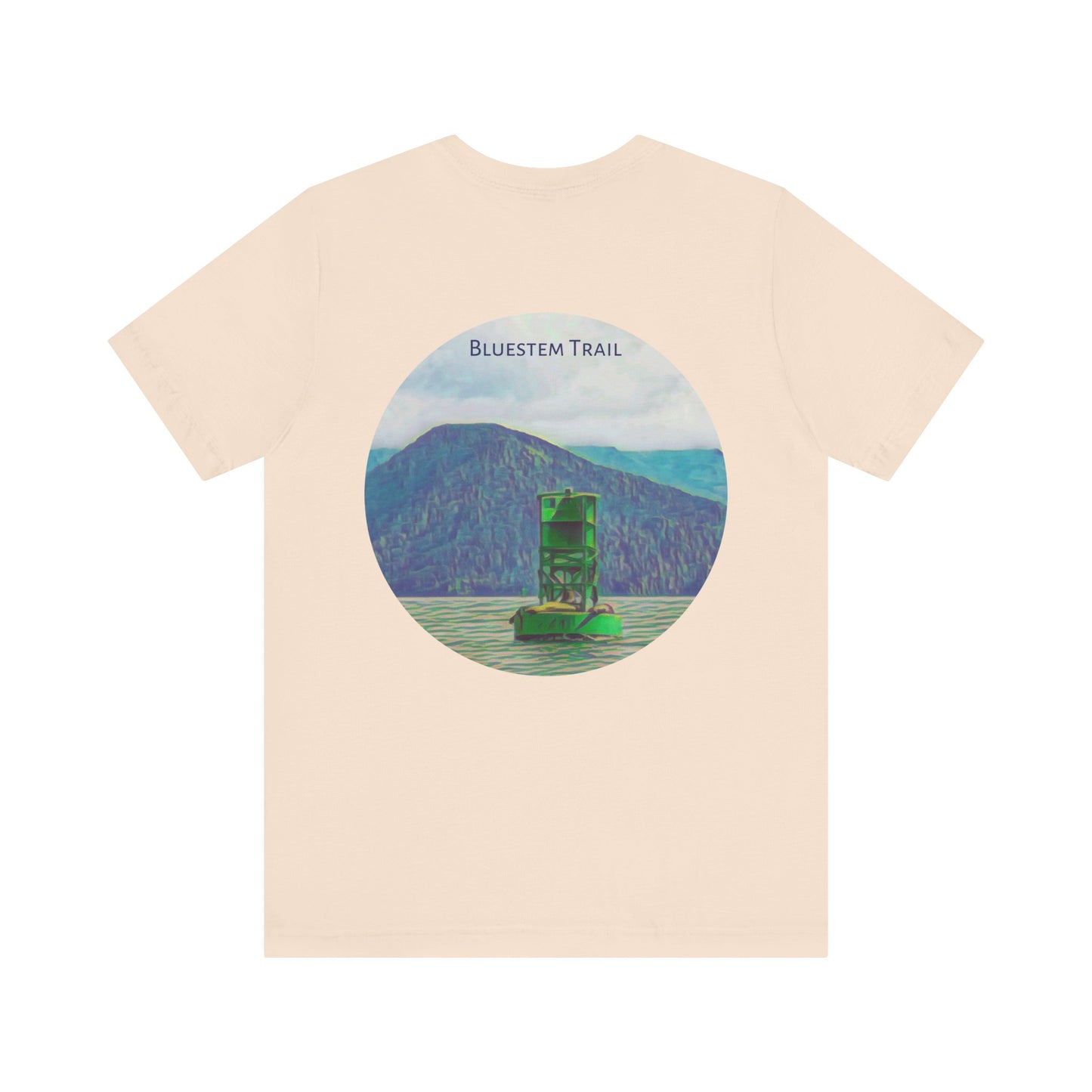 Bluestem Trail Short Sleeve Tee - Relaxed Vibe, Perfect for Outdoor Lovers, Nature Enthusiasts, Hiking, Travel, Gift Idea