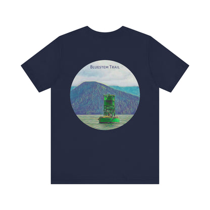 Bluestem Trail Short Sleeve Tee - Relaxed Vibe, Perfect for Outdoor Lovers, Nature Enthusiasts, Hiking, Travel, Gift Idea