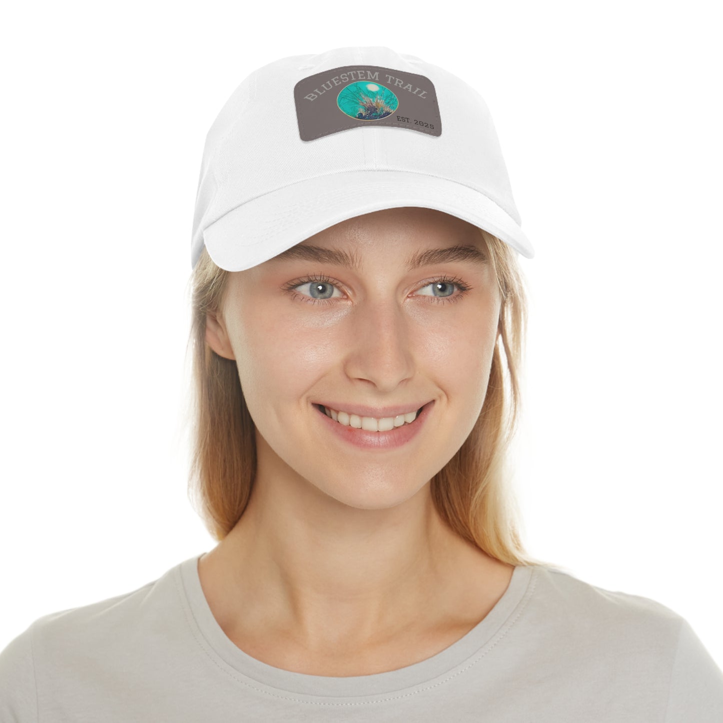 Stylish Dad Hat with Leather Patch, Casual Cap for Outdoor Adventures, Gift for Fathers and Friends, Everyday Wear, Summer Essential