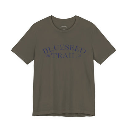 Blueseed Trail 2025 T-Shirt — Vintage Outdoor Graphic Tee
