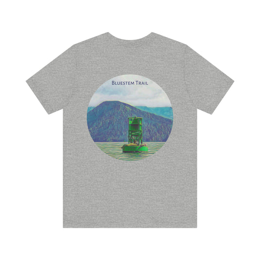 Bluestem Trail Short Sleeve Tee - Relaxed Vibe, Perfect for Outdoor Lovers, Nature Enthusiasts, Hiking, Travel, Gift Idea