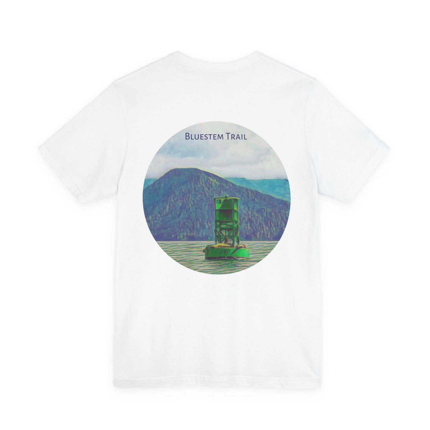 Bluestem Trail Short Sleeve Tee - Relaxed Vibe, Perfect for Outdoor Lovers, Nature Enthusiasts, Hiking, Travel, Gift Idea