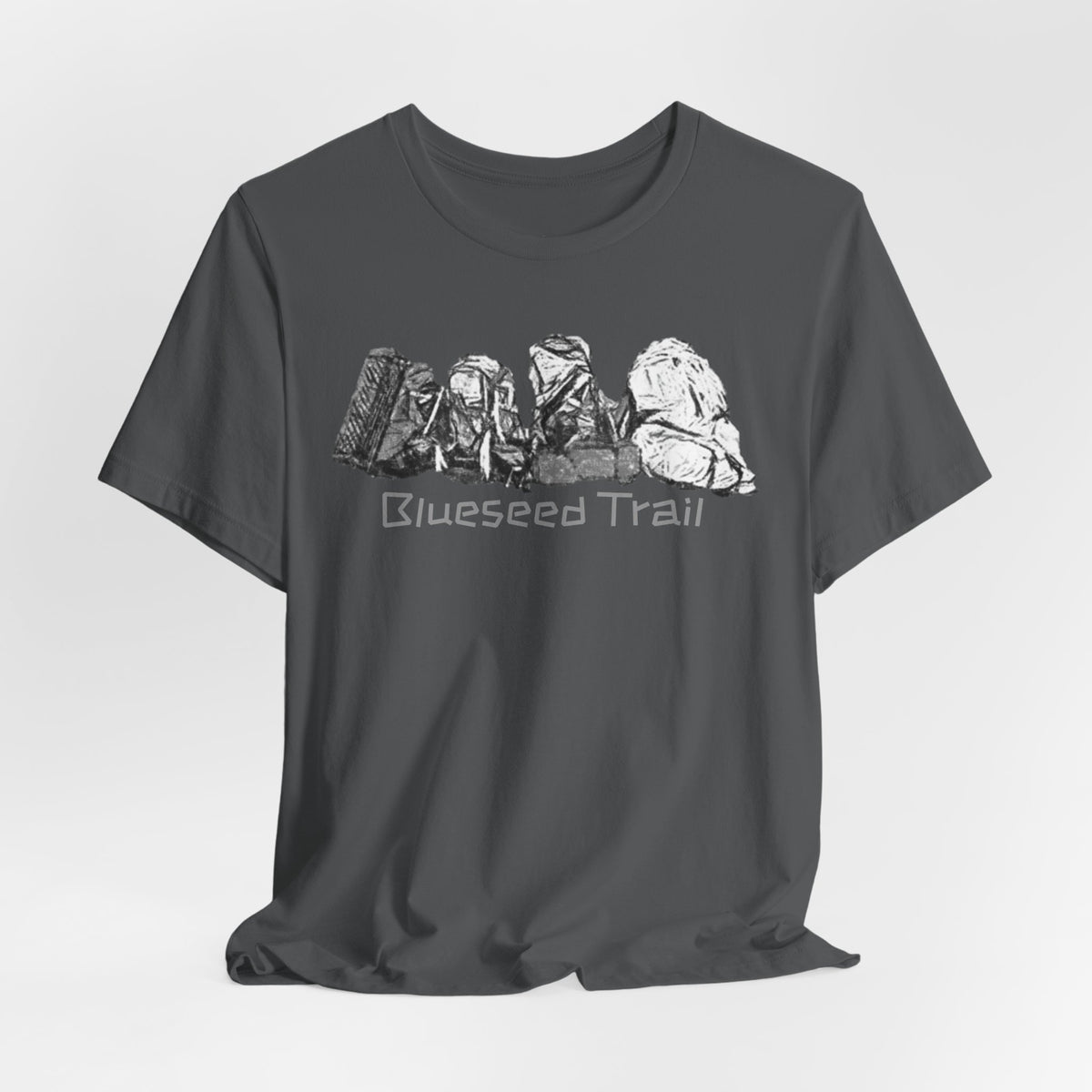 Blueseed Trail T-Shirt — Hiking Backpack Graphic Tee