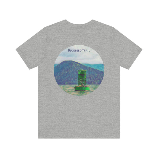 Blueseed Trail Short Sleeve Tee - Relaxed Vibe, Perfect for Outdoor Lovers, Nature Enthusiasts, Hiking, Travel, Gift Idea