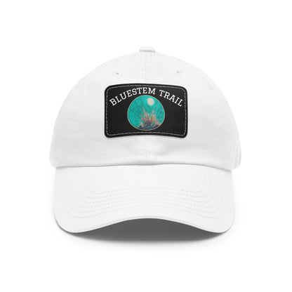 Stylish Dad Hat with Leather Patch, Casual Cap for Outdoor Adventures, Gift for Fathers and Friends, Everyday Wear, Summer Essential