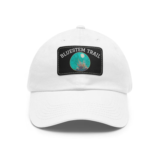 Stylish Dad Hat with Leather Patch, Casual Cap for Outdoor Adventures, Gift for Fathers and Friends, Everyday Wear, Summer Essential
