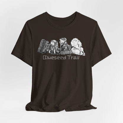 Blueseed Trail T-Shirt — Hiking Backpack Graphic Tee