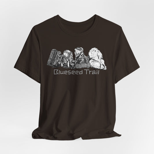 Blueseed Trail T-Shirt — Hiking Backpack Graphic Tee