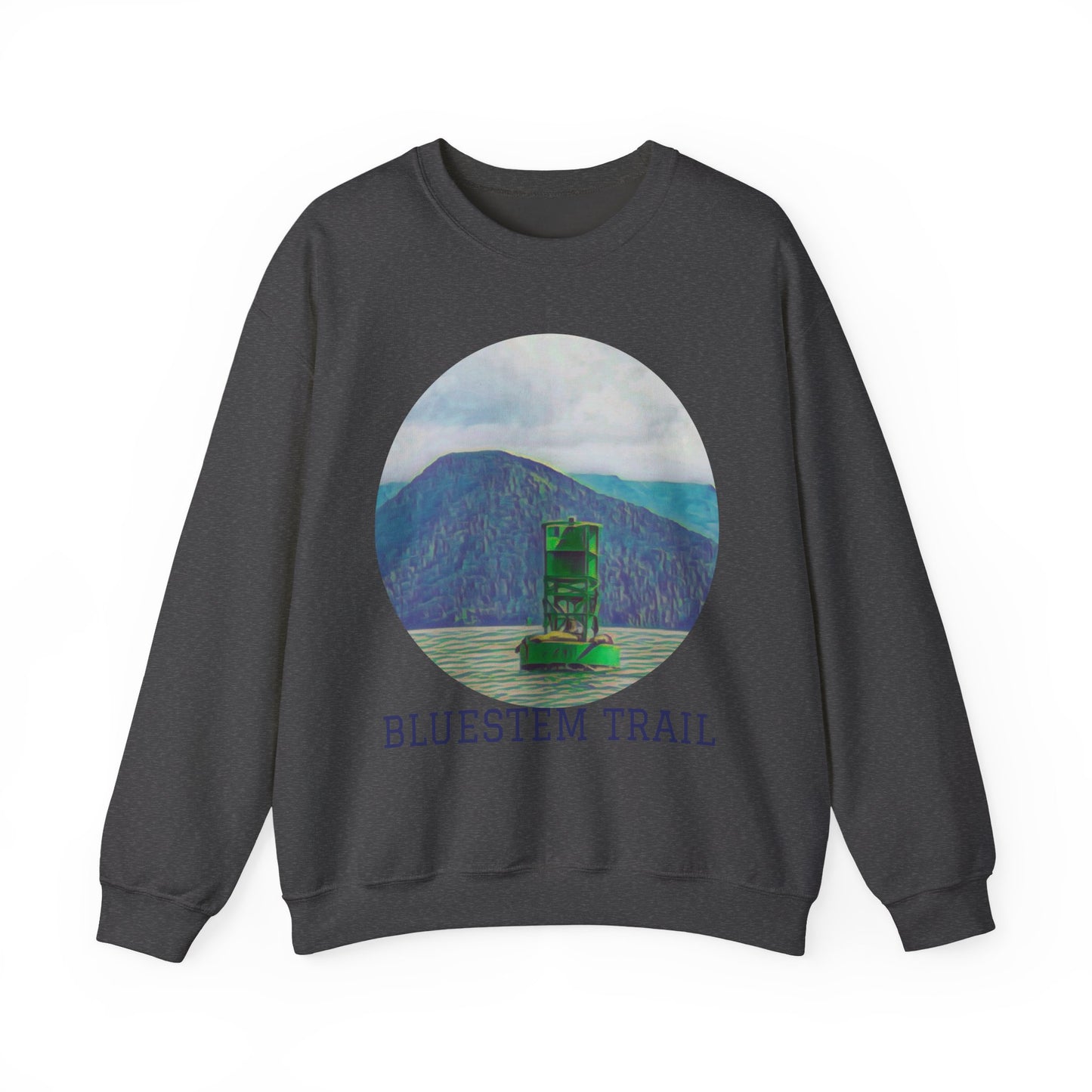 Bluestem Trail Sweatshirt - Cozy Unisex Crewneck for Nature Lovers, Gifts for Hikers, Outdoor Adventure Apparel, Casual Fall Layering, [...]