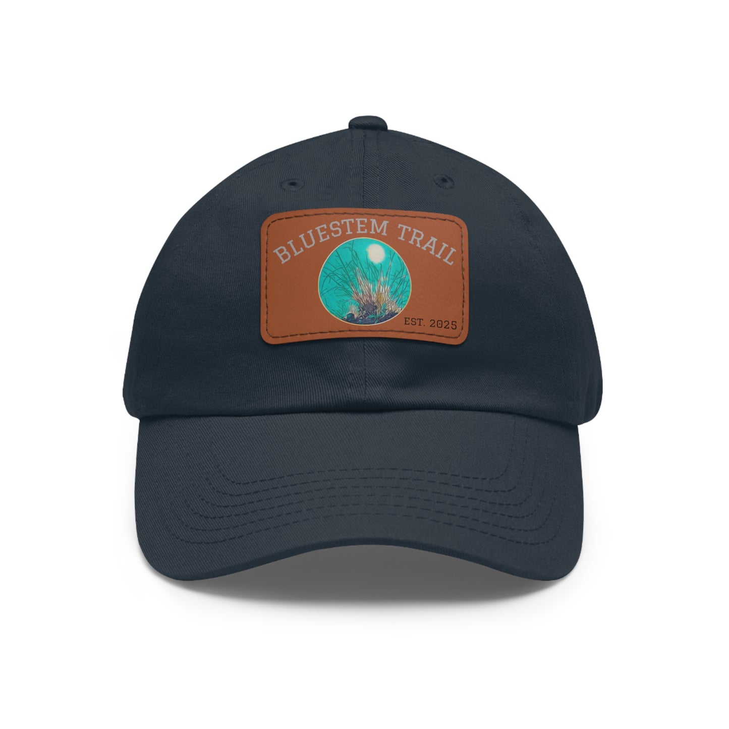 Stylish Dad Hat with Leather Patch, Casual Cap for Outdoor Adventures, Gift for Fathers and Friends, Everyday Wear, Summer Essential