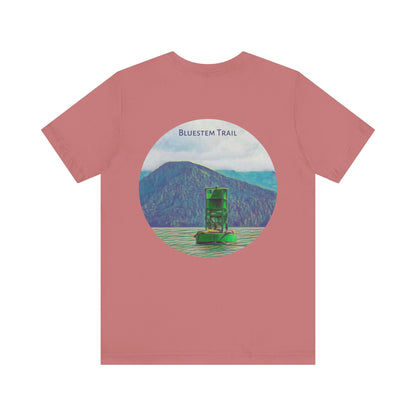 Bluestem Trail Short Sleeve Tee - Relaxed Vibe, Perfect for Outdoor Lovers, Nature Enthusiasts, Hiking, Travel, Gift Idea