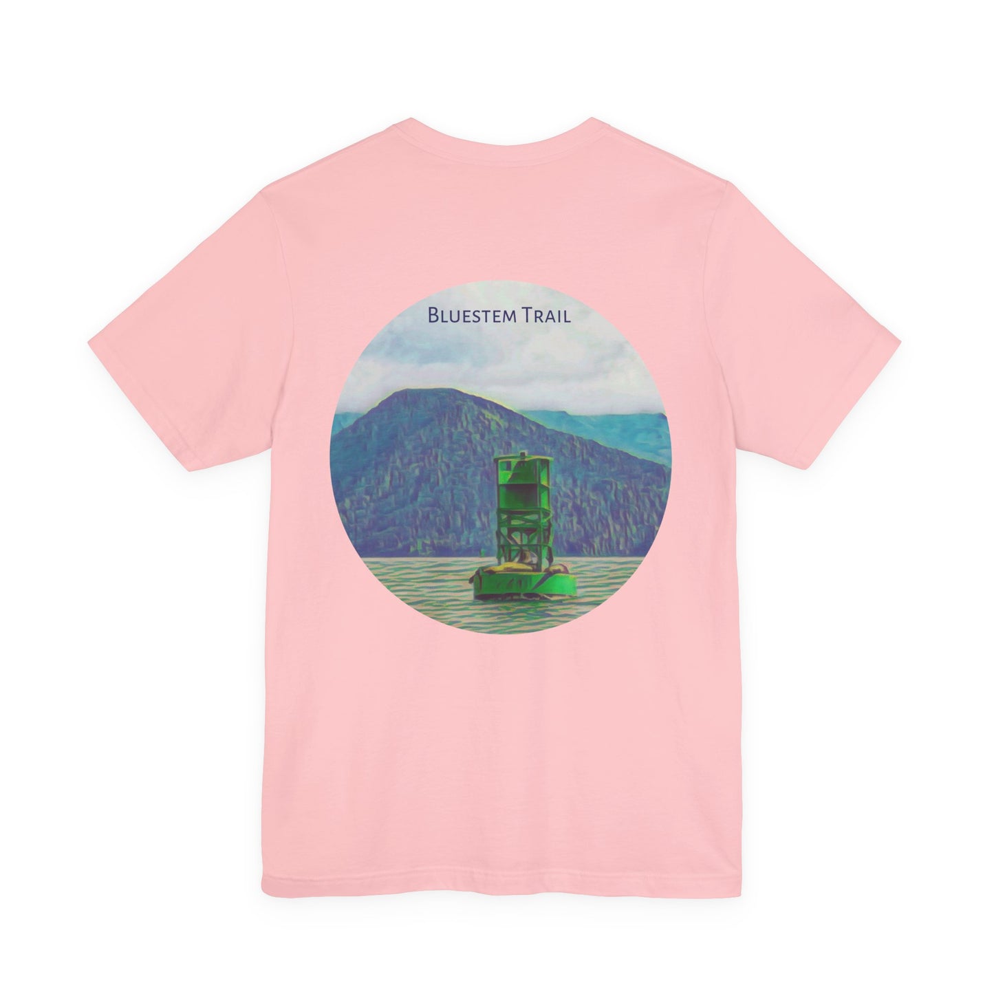 Bluestem Trail Short Sleeve Tee - Relaxed Vibe, Perfect for Outdoor Lovers, Nature Enthusiasts, Hiking, Travel, Gift Idea