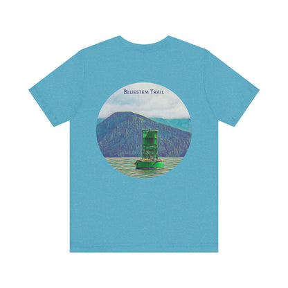 Bluestem Trail Short Sleeve Tee - Relaxed Vibe, Perfect for Outdoor Lovers, Nature Enthusiasts, Hiking, Travel, Gift Idea