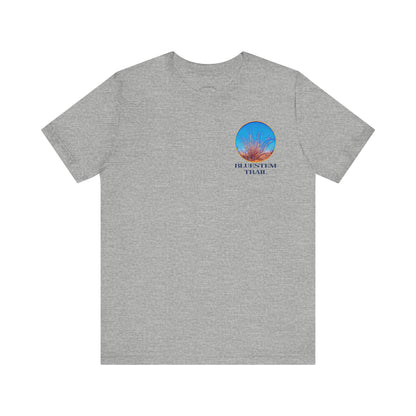 Bluestem Trail Short Sleeve Tee - Relaxed Vibe, Perfect for Outdoor Lovers, Nature Enthusiasts, Hiking, Travel, Gift Idea