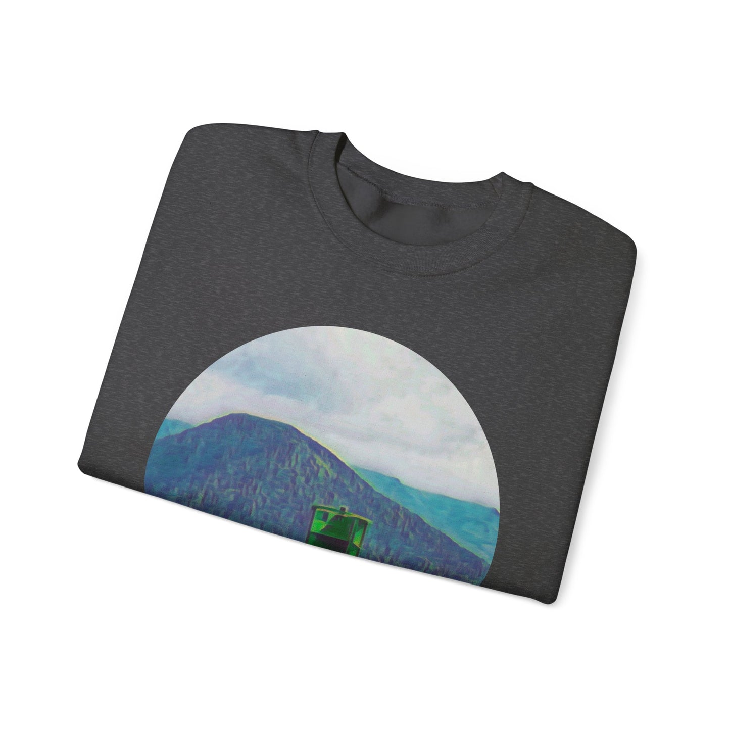 Bluestem Trail Sweatshirt - Cozy Unisex Crewneck for Nature Lovers, Gifts for Hikers, Outdoor Adventure Apparel, Casual Fall Layering, [...]