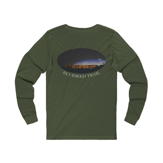 Blueseed Trail- Night Sky Long Sleeve Tee
