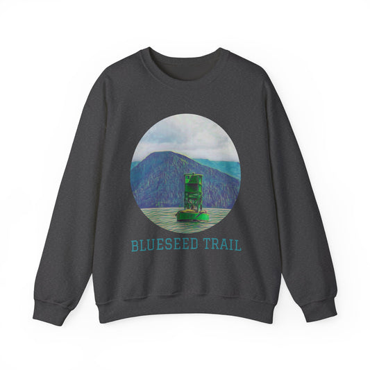 Blueseed Trail Sweatshirt - Cozy Unisex Crewneck for Nature Lovers, Gifts for Hikers, Outdoor Adventure Apparel, Casual Fall Layering, [...]