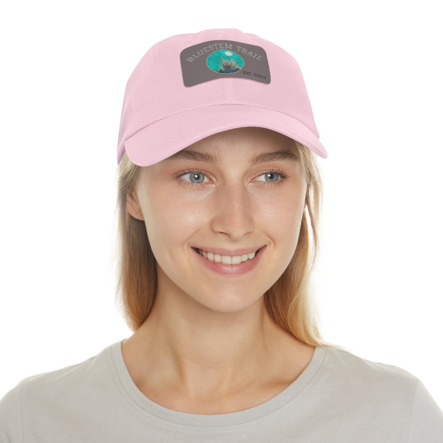 Stylish Dad Hat with Leather Patch, Casual Cap for Outdoor Adventures, Gift for Fathers and Friends, Everyday Wear, Summer Essential