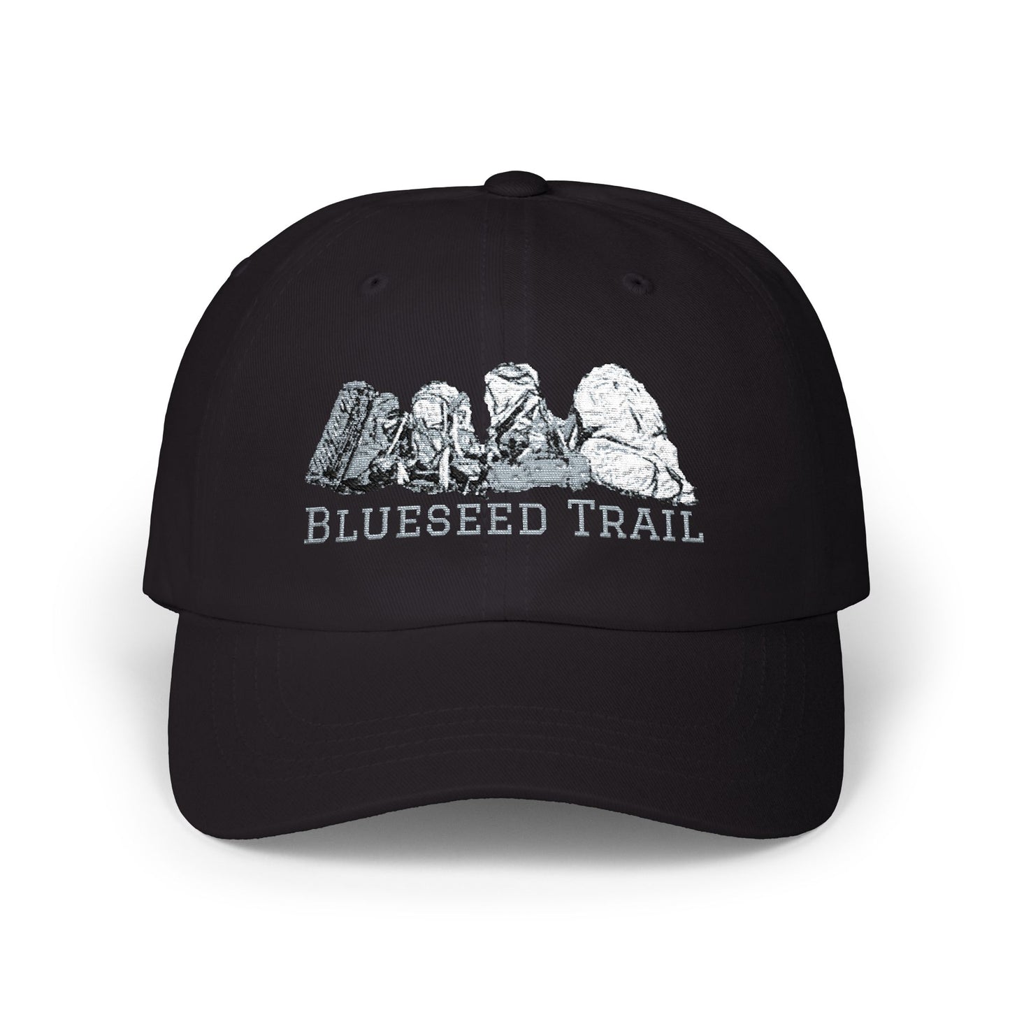 Dad Cap — Blueseed Trail Backpack Embroidered Hat