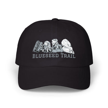 Dad Cap — Blueseed Trail Backpack Embroidered Hat