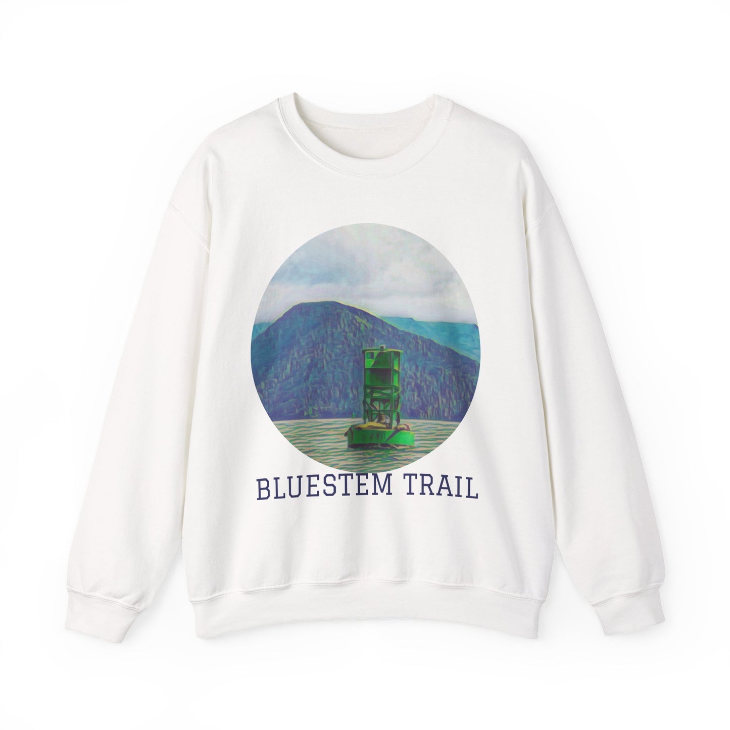 Bluestem Trail Sweatshirt - Cozy Unisex Crewneck for Nature Lovers, Gifts for Hikers, Outdoor Adventure Apparel, Casual Fall Layering, [...]