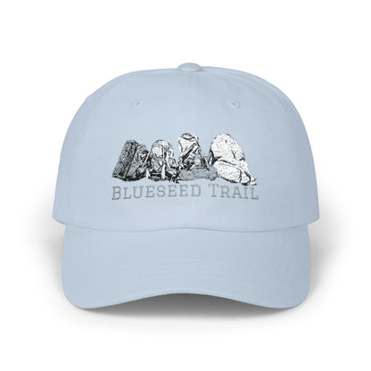 Dad Cap — Blueseed Trail Backpack Embroidered Hat