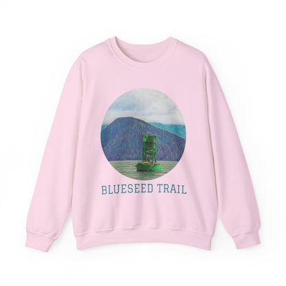 Blueseed Trail Sweatshirt - Cozy Unisex Crewneck for Nature Lovers, Gifts for Hikers, Outdoor Adventure Apparel, Casual Fall Layering, [...]