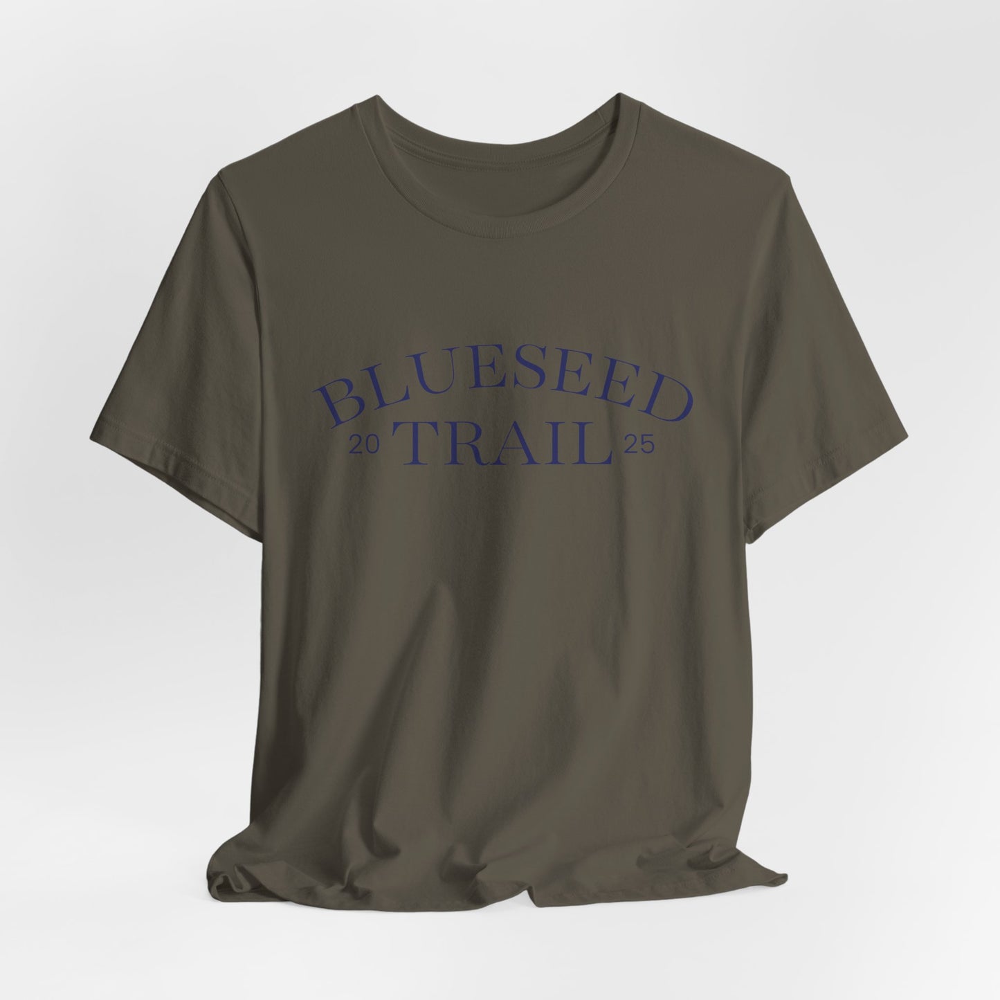 Blueseed Trail 2025 T-Shirt — Vintage Outdoor Graphic Tee