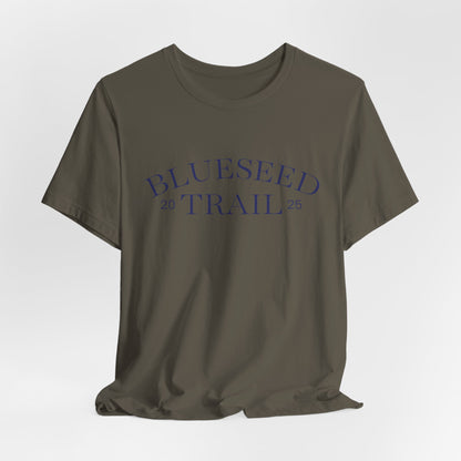 Blueseed Trail 2025 T-Shirt — Vintage Outdoor Graphic Tee