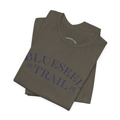 Blueseed Trail 2025 T-Shirt — Vintage Outdoor Graphic Tee