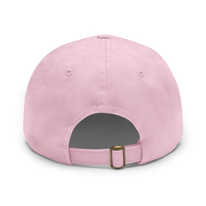 Stylish Dad Hat with Leather Patch, Casual Cap for Outdoor Adventures, Gift for Fathers and Friends, Everyday Wear, Summer Essential