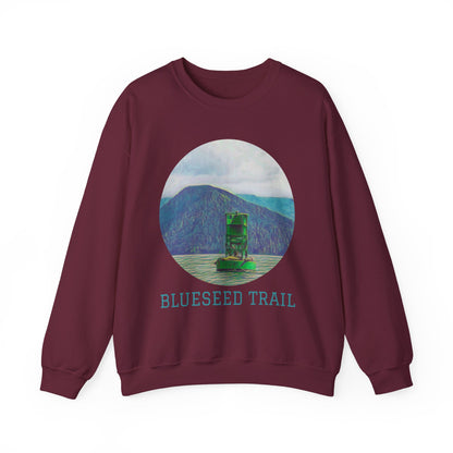 Blueseed Trail Sweatshirt - Cozy Unisex Crewneck for Nature Lovers, Gifts for Hikers, Outdoor Adventure Apparel, Casual Fall Layering, [...]