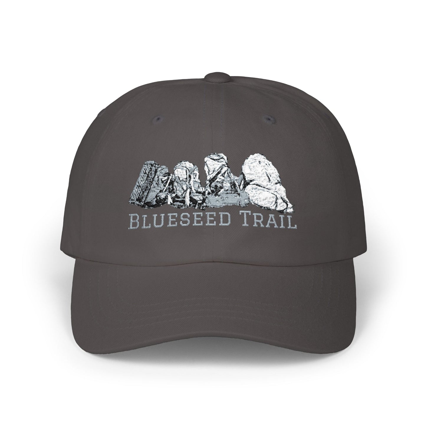 Dad Cap — Blueseed Trail Backpack Embroidered Hat