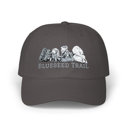 Dad Cap — Blueseed Trail Backpack Embroidered Hat