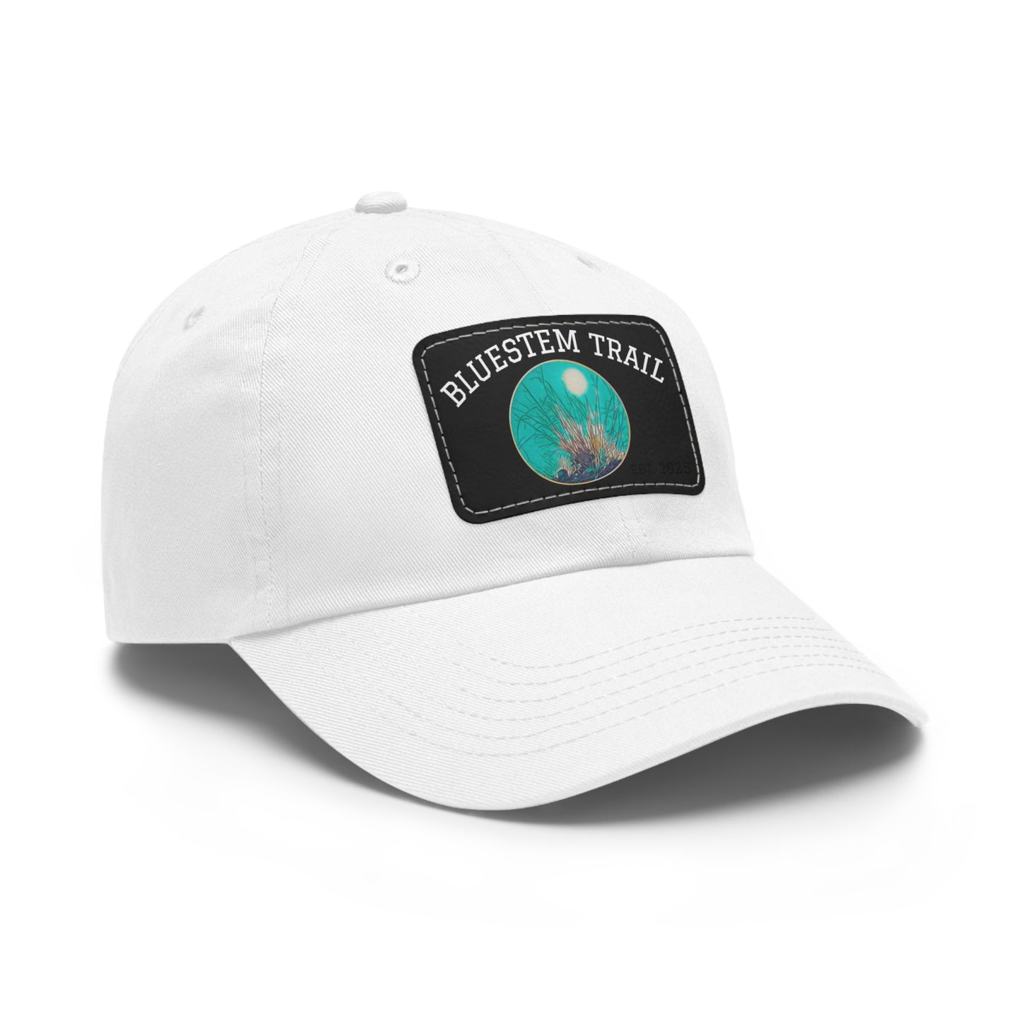 Stylish Dad Hat with Leather Patch, Casual Cap for Outdoor Adventures, Gift for Fathers and Friends, Everyday Wear, Summer Essential