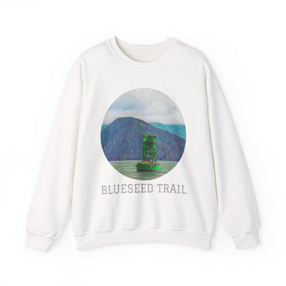 Blueseed Trail Sweatshirt - Cozy Unisex Crewneck for Nature Lovers, Gifts for Hikers, Outdoor Adventure Apparel, Casual Fall Layering, [...]