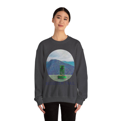 Bluestem Trail Sweatshirt - Cozy Unisex Crewneck for Nature Lovers, Gifts for Hikers, Outdoor Adventure Apparel, Casual Fall Layering, [...]