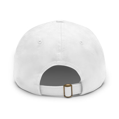 Stylish Dad Hat with Leather Patch, Casual Cap for Outdoor Adventures, Gift for Fathers and Friends, Everyday Wear, Summer Essential
