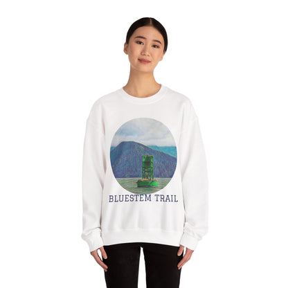 Bluestem Trail Sweatshirt - Cozy Unisex Crewneck for Nature Lovers, Gifts for Hikers, Outdoor Adventure Apparel, Casual Fall Layering, [...]